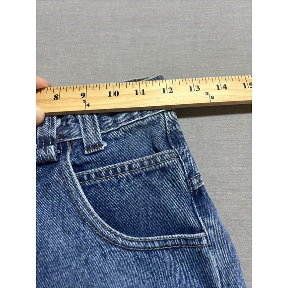 Vintage Paco Jeans Blue Carpenter Wide Leg Skater‎ Jeans Boys 8 Pocketed 24x24. - Picture 6 of 11